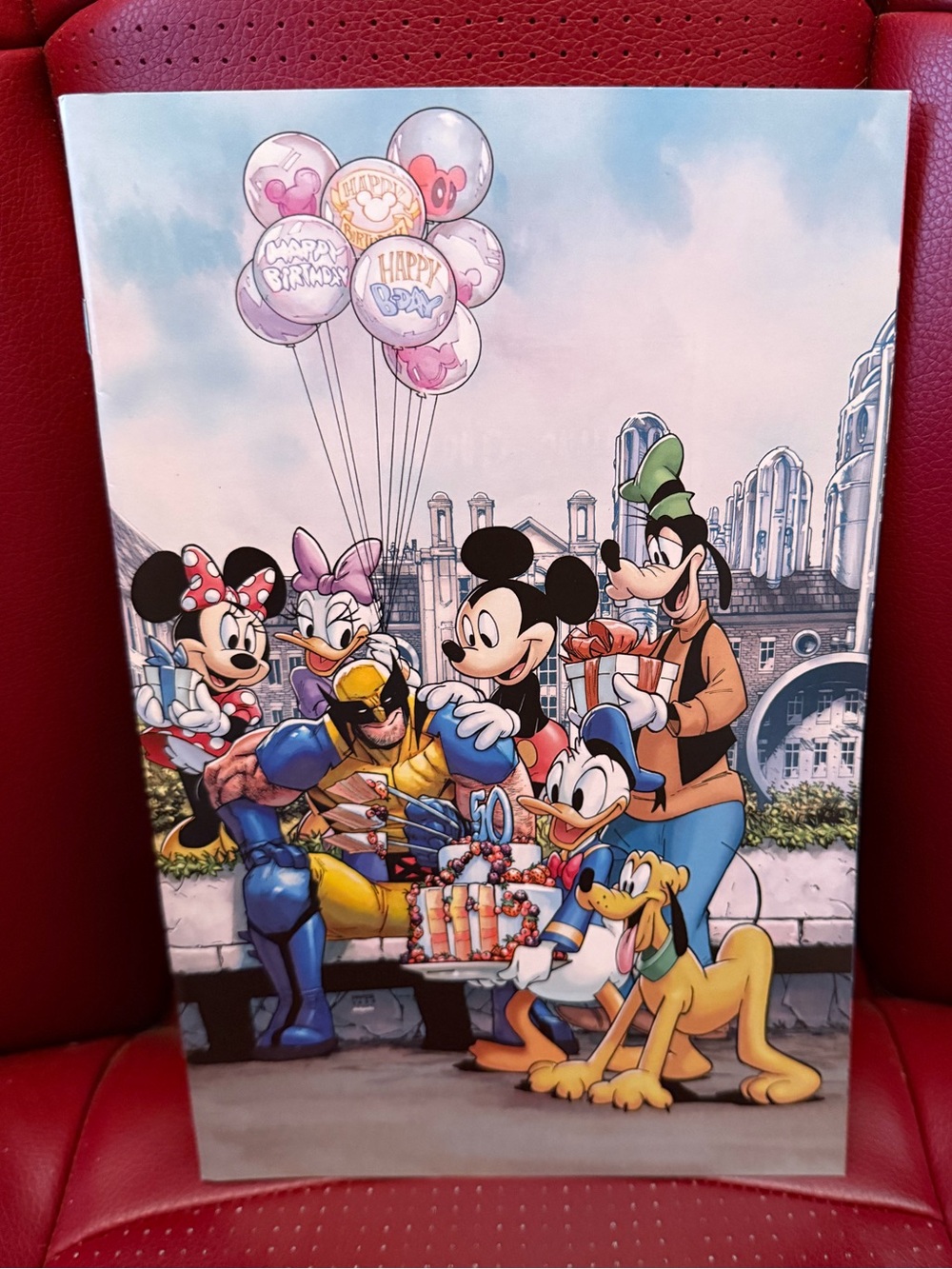 Disney D23 Exclusive Comic Book - What If Donald Duck became Wolverine (Disney)